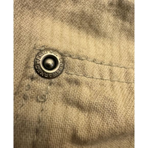 Vintage 90's Fore Warned Wide Leg Pants - subtle stripes - Sz 10 - Picture 4 of 14